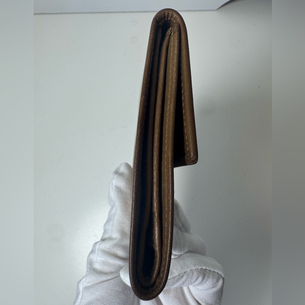 Celine Tan Monogram Patterned Wallet - image 3